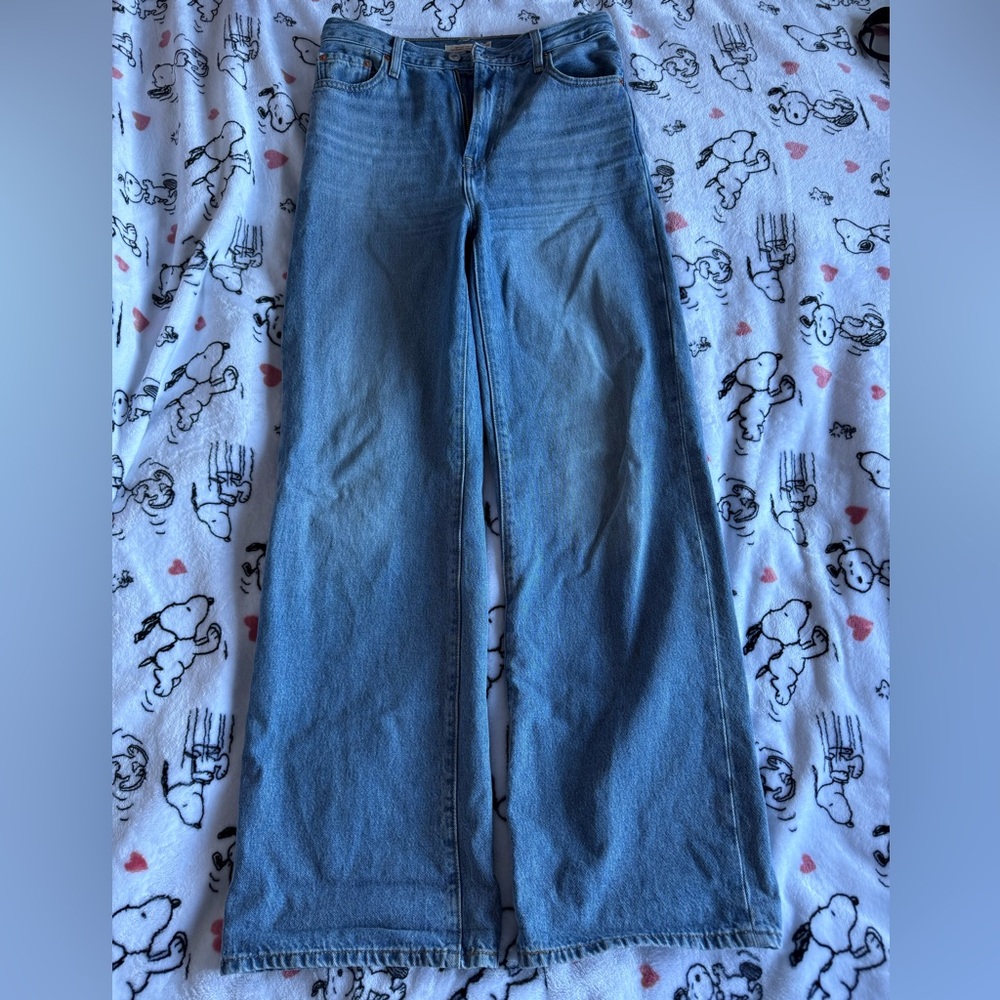 Levi’s ribcage wide leg jeans